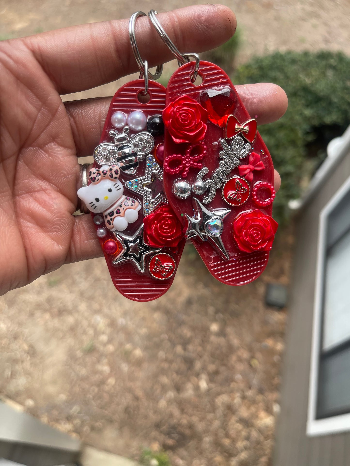 Rose keychain (1pc)