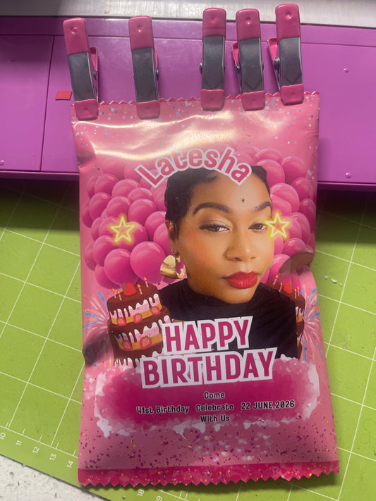 Add on Custom chip bags